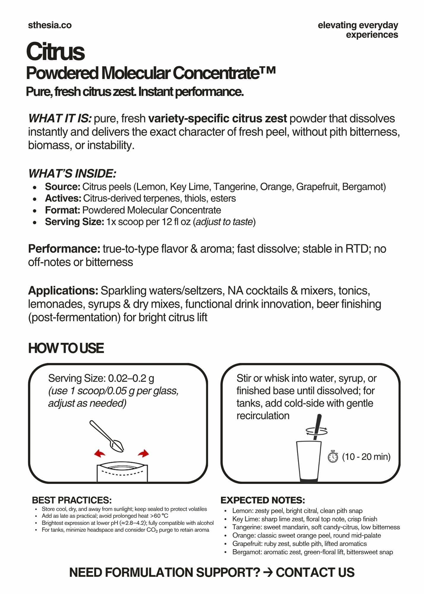Tangerine - Molecular Concentrate Powder